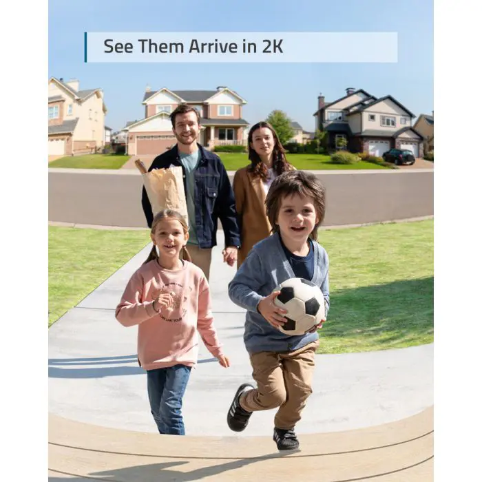 Anker Eufy security video doorbell 2K - without base station
