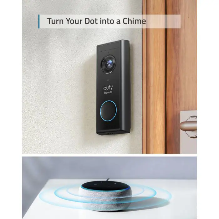 Anker Eufy security video doorbell 2K - without base station