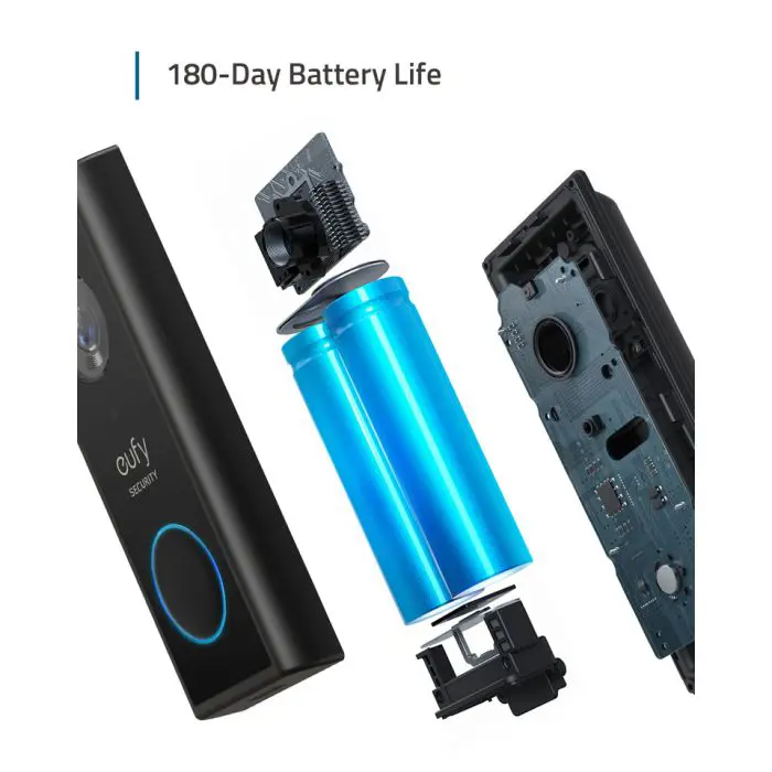 Anker Eufy security video doorbell 2K - without base station