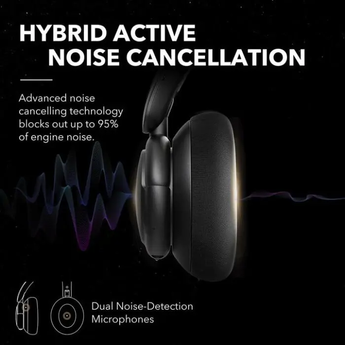 Anker Life Q30 headphones with NC