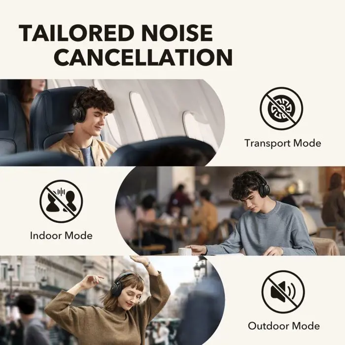 Anker Life Q30 headphones with NC