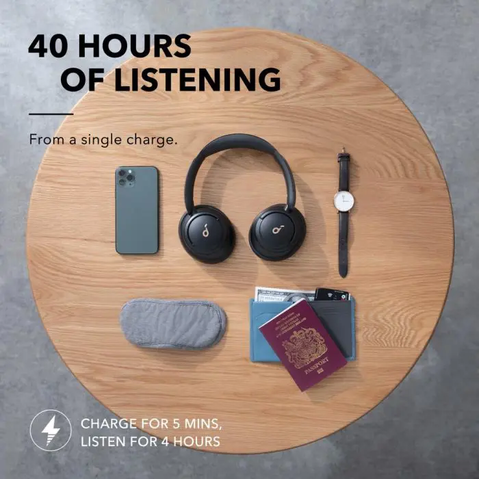 Anker Life Q30 headphones with NC