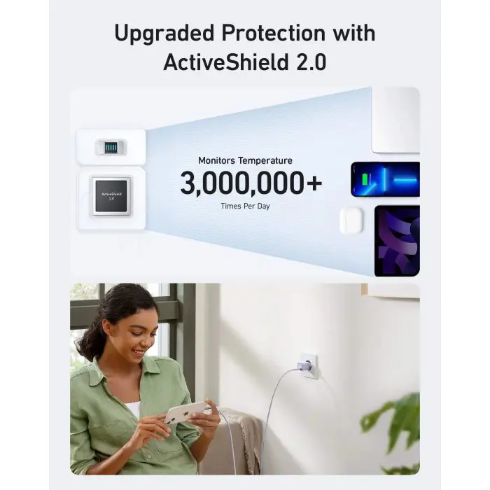 Anker Nano 3 (511) USB-C charger 30W, white
