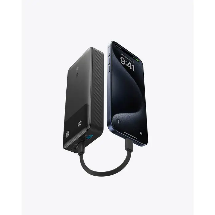 Anker Powerbank 20000 mAh, 30W with included USB-C cable, black