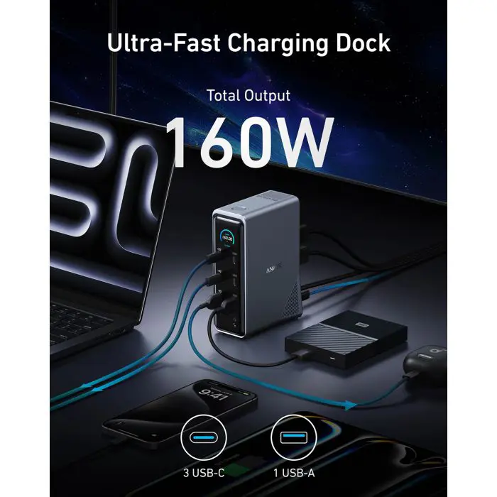Anker Prime 160W Charging Station 14v1
