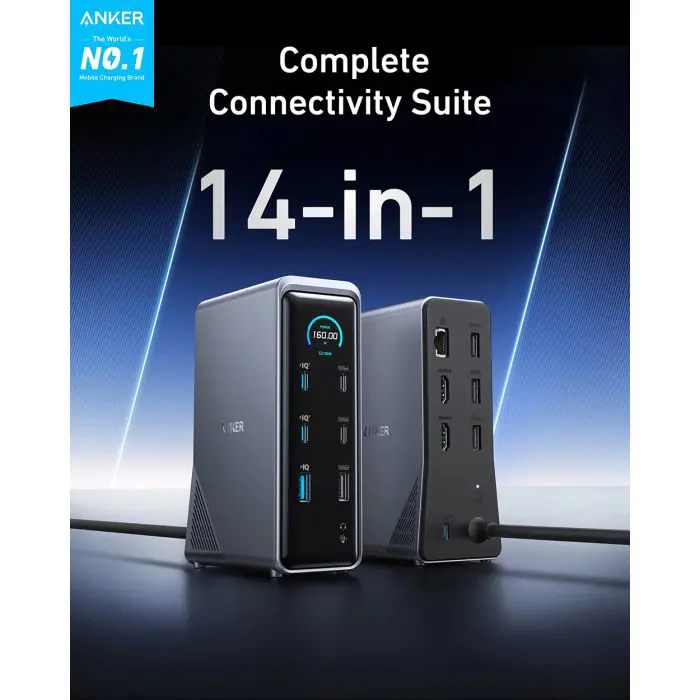 Anker Prime 160W Charging Station 14v1