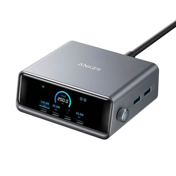 Anker Prime GaN desktop charger 250W