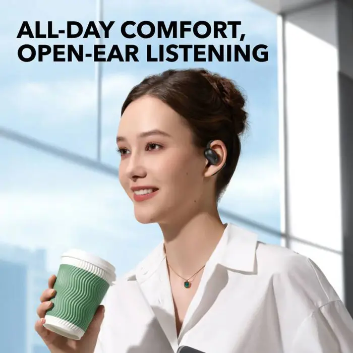 Anker Soundcore aerofit 2 wireless headset, black