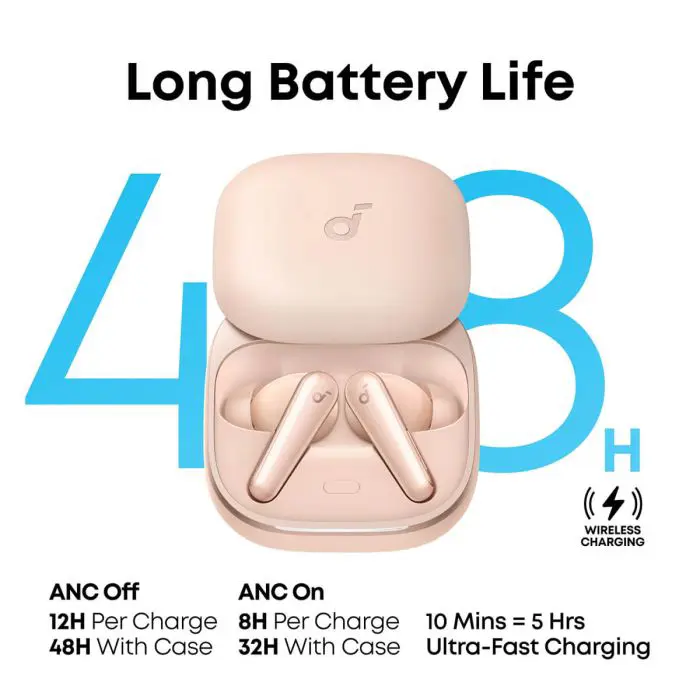 Anker Soundcore Liberty 5 brezžične Slušalice, marelična