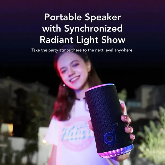 Anker Soundcore portable Bluetooth speaker Glow