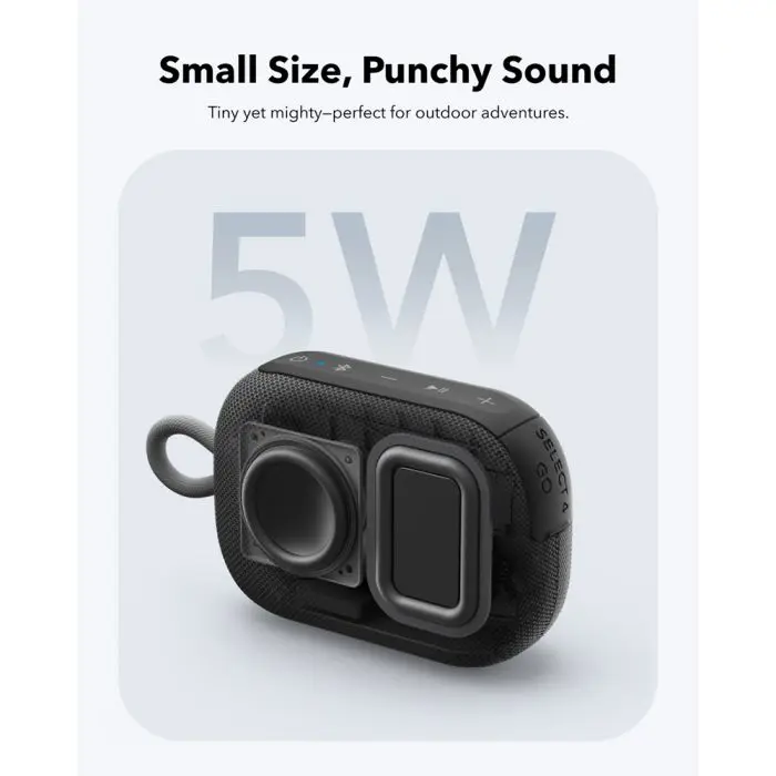 Anker Soundcore Select 4 GO portable Bluetooth speaker, black