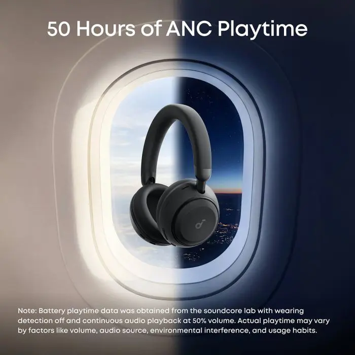 Anker Soundcore Space 2 Bluetooth headphones, black