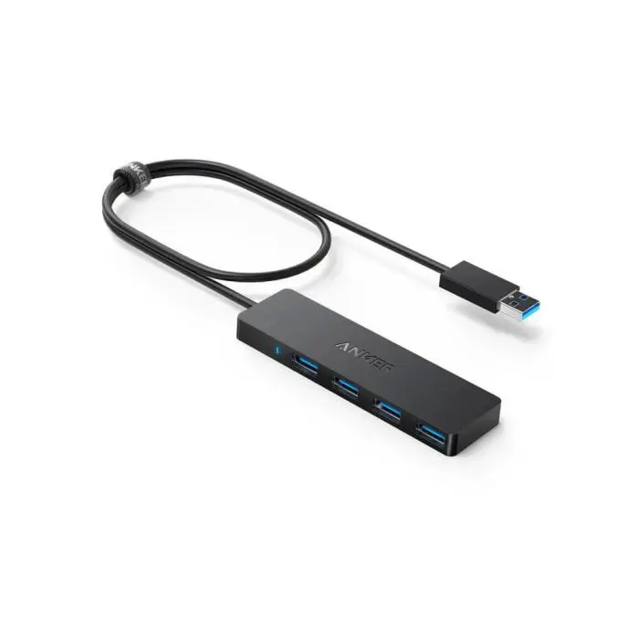 Anker Ultra Slim 4-port USB 3.0 hub black