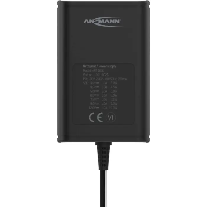 Ansmann APS 1000 universal power supply (black)