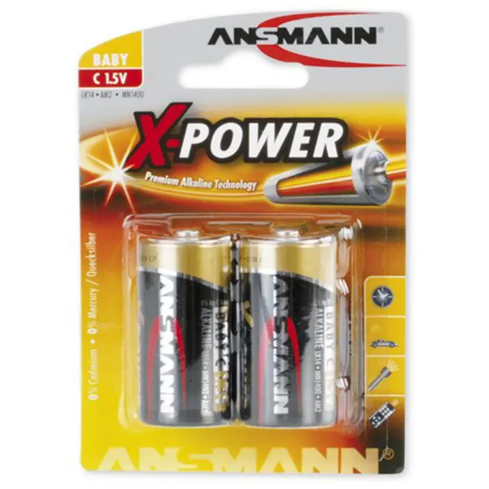 Ansmann Baby X-Power 2xC Blister