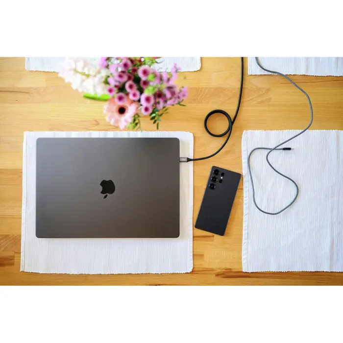 Ansmann Magnetic USB Type-C charging cable (black, USB-C)
