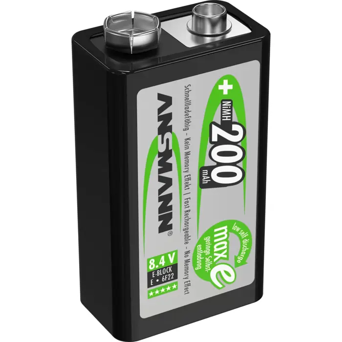 Ansmann maxE 1xE NM 9.0V/ 200mAh
