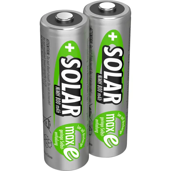 Ansmann Mignon Solar NiMh battery 2xAA 800mA