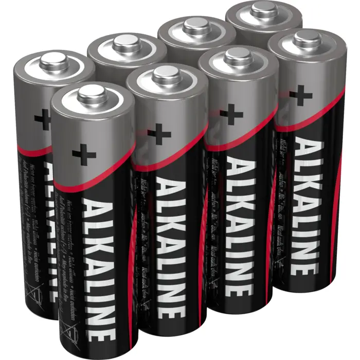 Ansmann Red Alkaline 8 pieces pack AA