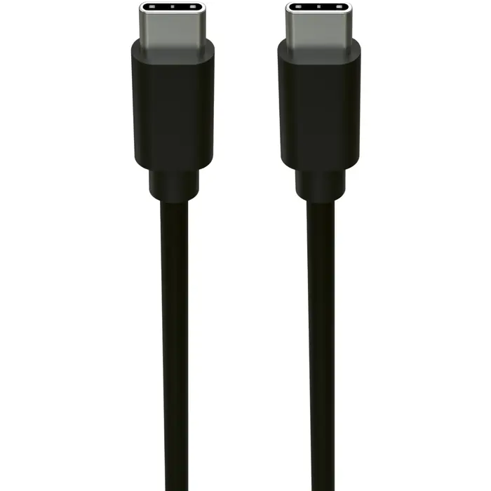 Ansmann USB 3.2 Gen 1 cable, USB-C plug > USB-C plug (black, 2 meters, charging with up to 60 watts)