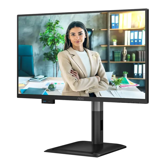 AOC 24P4CV computer monitor 60.5 cm (23.8") 1920 x 1080 pixels Full HD LED Black