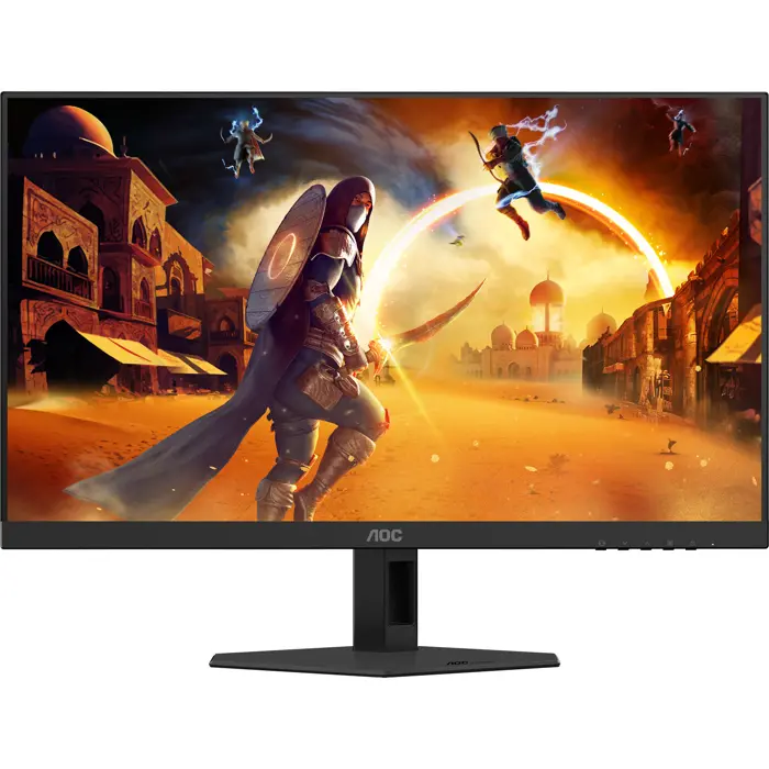 AOC 27G4HRE, gaming monitor - 27 - black (matte)/red, FullHD, Fast-IPS, HDR10, HDMI, DP, 200Hz panel
