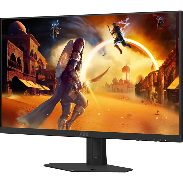 AOC 27G4HRE, gaming monitor - 27 - black (matte)/red, FullHD, Fast-IPS, HDR10, HDMI, DP, 200Hz panel
