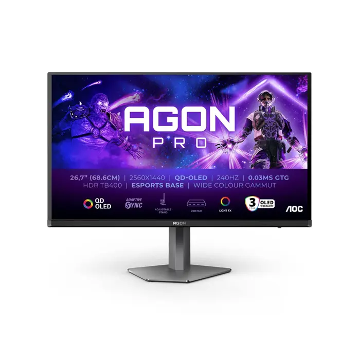 AOC 68,6cm (27") AG276QZD2 16:09 2xHDMI+DP+USB OLED black
