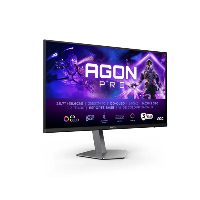 AOC 68,6cm (27") AG276QZD2 16:09 2xHDMI+DP+USB OLED black
