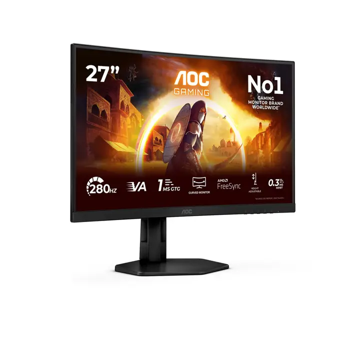 AOC 68,6cm (27") C27G4ZXU 16:09 2xHDMI+DP+USB Curved bl/gr