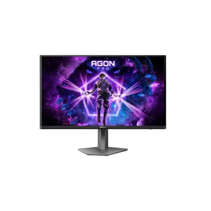 AOC AGON PRO AG276QKD2 computer monitor 67.3 cm (26.5") 2560 x 1440 pixels Quad HD QD-OLED Black, Grey