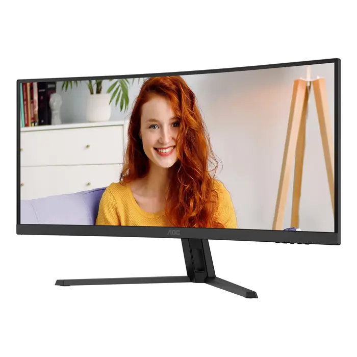 AOC B3 CU34B3E computer monitor 86.4 cm (34") 3440 x 1440 pixels Wide Quad HD LED Black