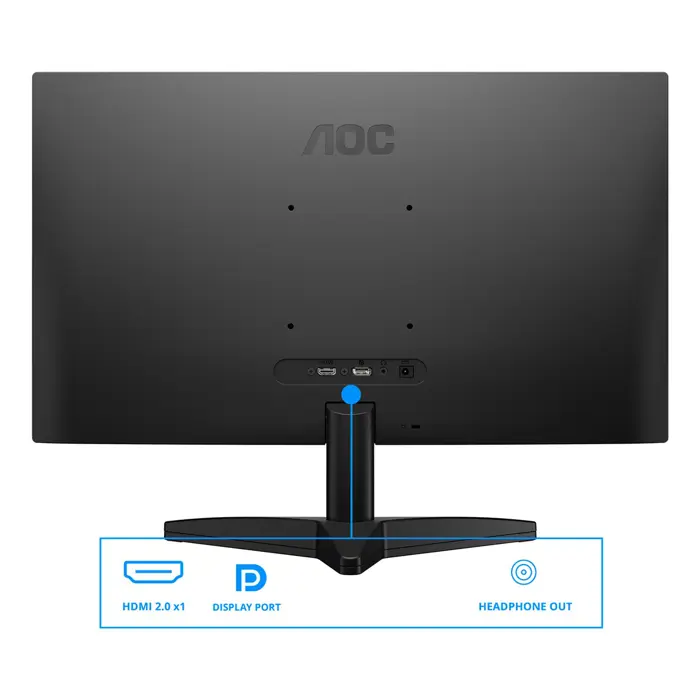 AOC B3 Q24B36X computer monitor 60.5 cm (23.8") 2560 x 1440 pixels Quad HD LED Black