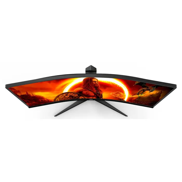 AOC CU34G2XP/BK, gaming monitor - 34 - black/red, WQHD, VA, curved, 180Hz panel