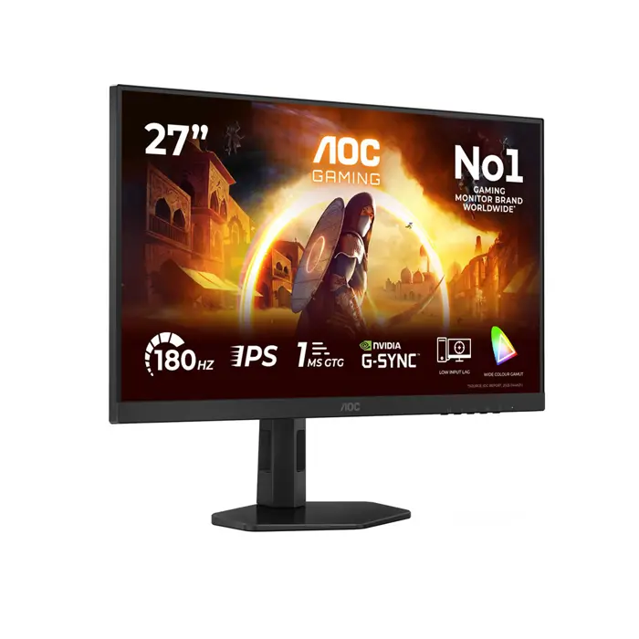AOC G4 27G4X computer monitor 68.6 cm (27") 1920 x 1080 pixels Full HD LED Black, Grey