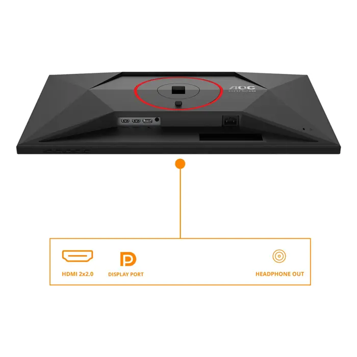 AOC G4 27G4ZR/69 computer monitor 68.6 cm (27") 1920 x 1080 pixels Black, Red