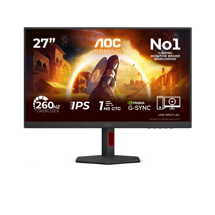 AOC G4 27G4ZR/69 computer monitor 68.6 cm (27") 1920 x 1080 pixels Black, Red
