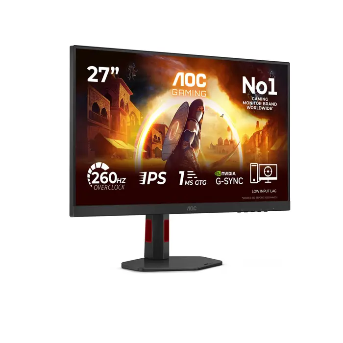 AOC G4 27G4ZR/69 computer monitor 68.6 cm (27") 1920 x 1080 pixels Black, Red