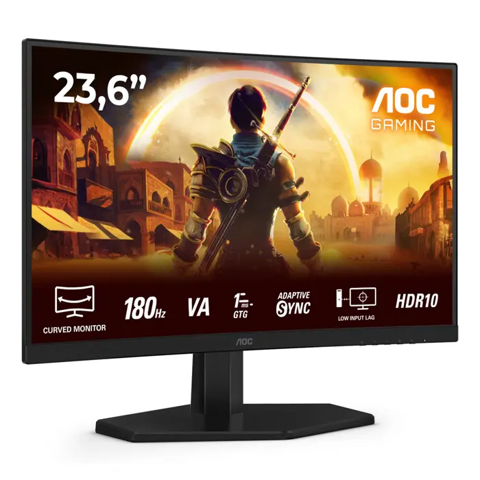 AOC G4 C24G42E computer monitor 59.9 cm (23.6") 1920 x 1080 pixels Full HD LED Black, Red