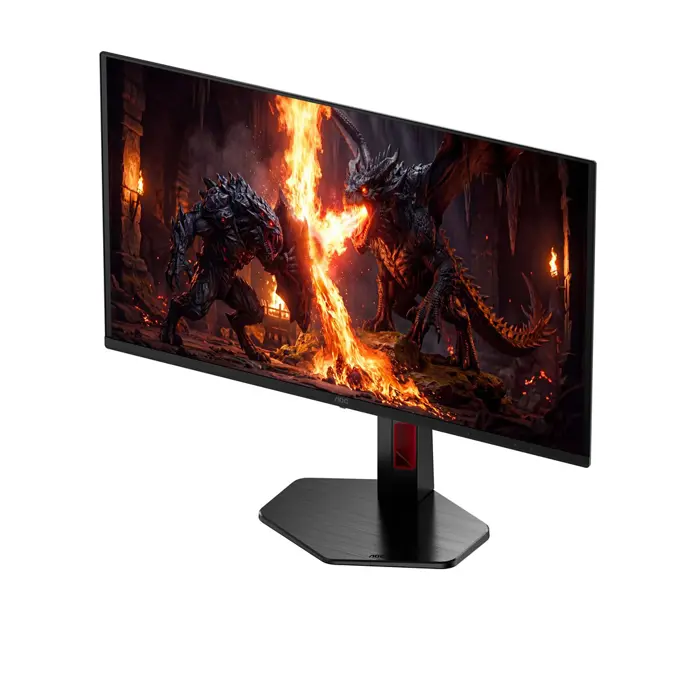 AOC G4 Q27G4ZDR computer monitor 67.3 cm (26.5") 2560 x 1440 pixels Quad HD QD-OLED Black, Red
