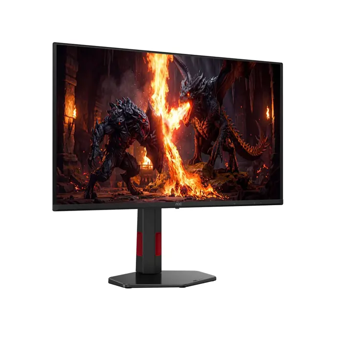 AOC G4 Q27G4ZDR computer monitor 67.3 cm (26.5") 2560 x 1440 pixels Quad HD QD-OLED Black, Red