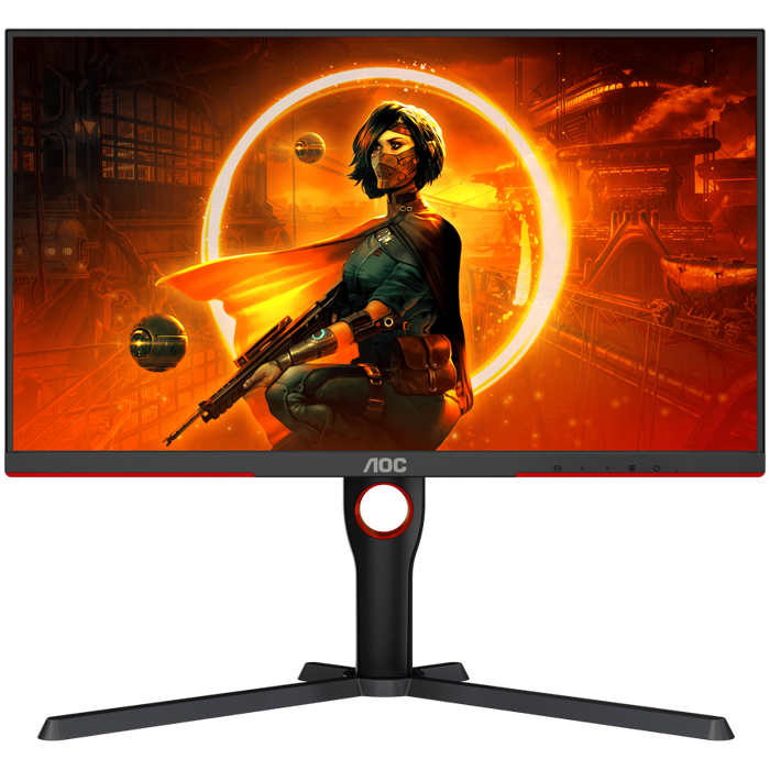 AOC Gaming Q27G3XMN monitor - 68.6 cm (27"), QHD (2560 x 1440), Mini LED, Fast VA, 180Hz, 1ms (GTG), Freesync Premium Pro, HDR1000, 2x HDMI 2.0, 1x DP 1.4 - Q27G3XMN/BK-A