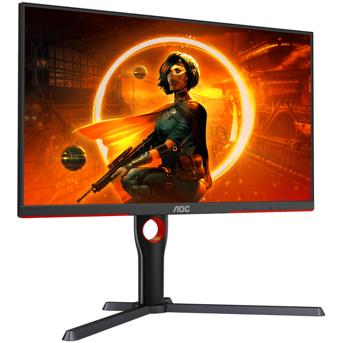 AOC Gaming Q27G3XMN monitor - 68.6 cm (27"), QHD (2560 x 1440), Mini LED, Fast VA, 180Hz, 1ms (GTG), Freesync Premium Pro, HDR1000, 2x HDMI 2.0, 1x DP 1.4 - Q27G3XMN/BK-A