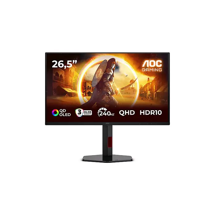 Monitor AOC Q27G4ZDR 27" QD-OLED, 240Hz, IPS, 16:9, DP