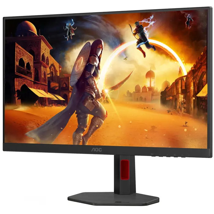 AOC Q27G4ZR (68.6 cm (27 inch), black (matt)/red, QHD, Fast-IPS, HDMI, DP, 240Hz panel)
