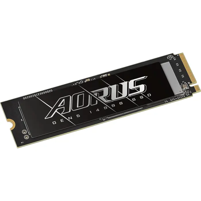 AORUS AG514K1TB 1 TB, SSD black, PCIe 5.0 x4, NVMe 2.0, M.2 2280