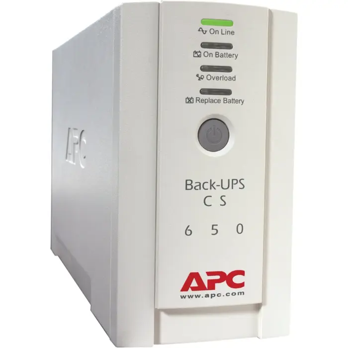 APC Back-UPS CS 650VA black650EI ++