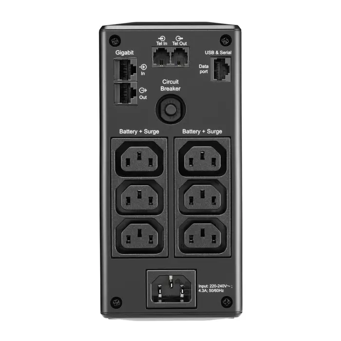 APC Back-UPS PRO BR900MI - 6x C13 output, USB, 900VA
