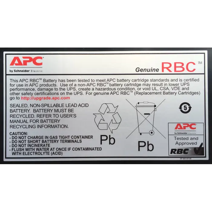 APC Replacement Battery Cartridge #43