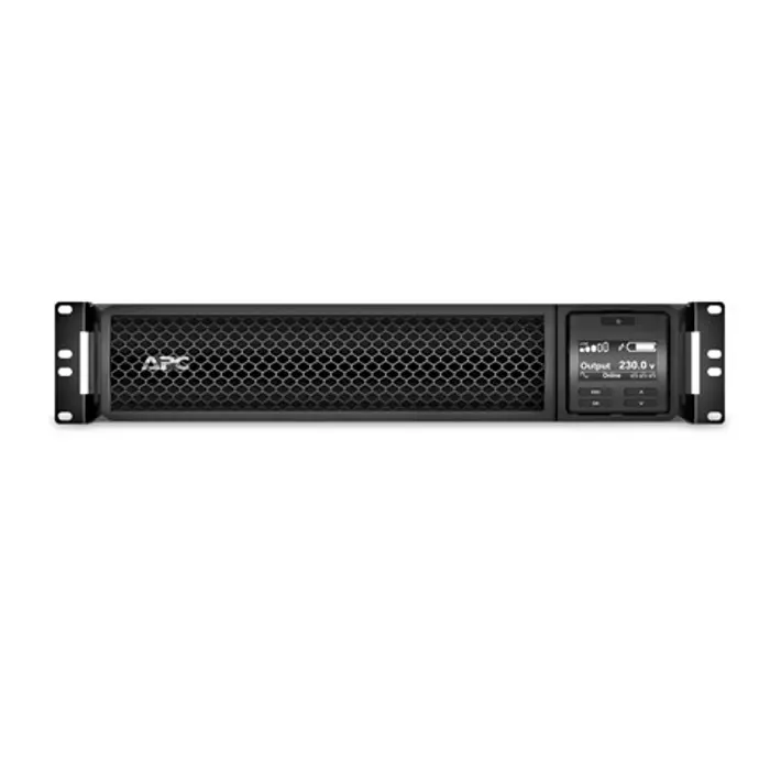 APC SRT3000RMXLW-IEC uninterruptible power supply (UPS) Double-conversion (Online) 3 kVA 2700 W 8 AC outlet(s)